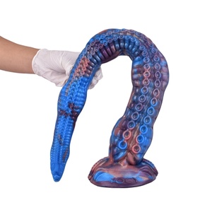 YOCY Long Anal Plug Tentacle <b>Dildo</b> Silicone Soft Monster Anal <b>Dildo</b> Tentacle Butt Plug Fantasy Sex Toys for Women Men - Product Image 1