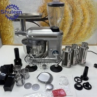 Robot culinaire multifonction 3 en 1 pour la maison et la cuisine, mélangeur sur socle électrique, hachoir à viande, batteur planétaire