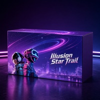 Boîtes d'emballage personnalisées pour feux d'artifice, design Voyage Fantastique des Étoiles, vente en gros, fabricant OEM