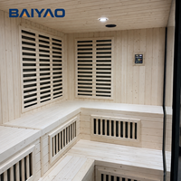 Cabina de Ducha de Vapor Prefabricada con Diseño de Sauna para Instalación en Baños de Casas, Hoteles y Resorts
