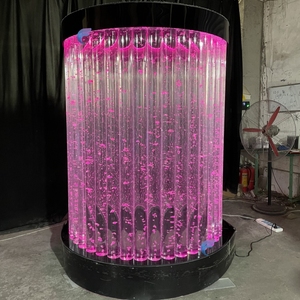 Acrylic Rectangle Self-adhesive Luxury Wedding Stage <b>Backdrop</b> Decoration Contemporary Design Lightweight - Product Image 6