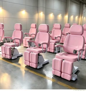 Fauteuil de beauté et de soins pour pédicure, tatouage corporel, trempage des pieds, réglable en hauteur, spécial pour broderie, nail art et salons de beauté - Product Image 1