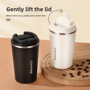 Vaso Térmico de Acero Inoxidable 316 de Doble Pared con Pantalla Inteligente, Diseño Moderno y Minimalista para Auto, Regalo Ideal para el Verano - Product Image 1