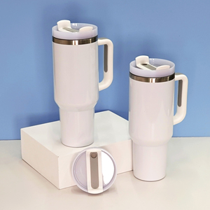 यूएसए गोदाम 20 पैक 40 औंस स्टेनलेस स्टील डबल दीवार वैक्यूम इन्सुलेट बड़े सबलिमिनेशन टंबलर - Product Image 1