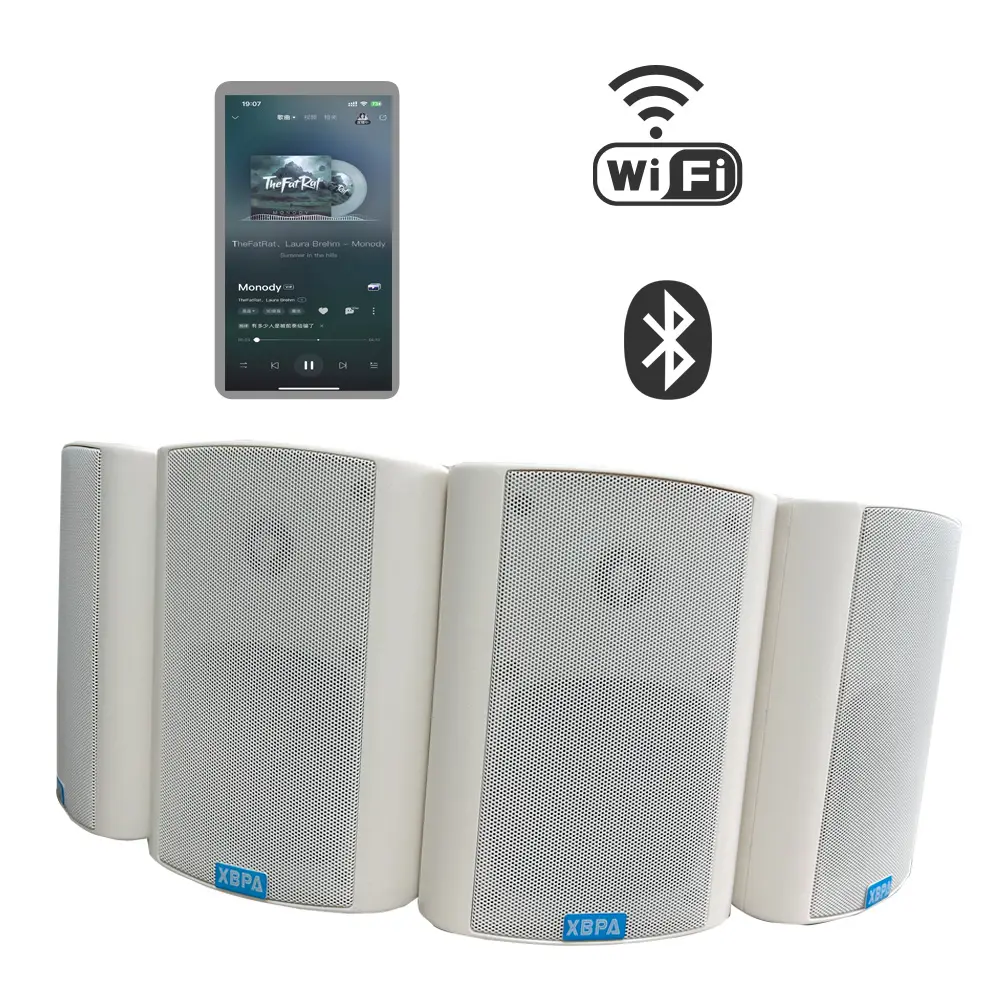 Система домашнего кинотеатра Wi-Fi + 2,1 воспроизведения Bluetooth/5,1/7,1/6,2 настенный динамик с объемным звуком и сабвуфером настенный динамик
