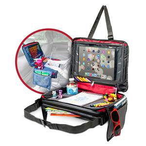 Free sample Portable Folding <b>Car</b> <b>Seat</b> Kids Travel Tray Activity Tray Snack Organizer Bag Kids Travel Food Play Tray Toddlers - Product Image 1