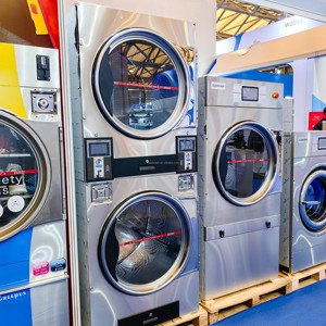 Secadora Industrial para Lavandería, Máquina de Lavandería Comercial que Funciona con Monedas, Secadora de Alta Capacidad para Hoteles y Lavanderías - Product Image 4