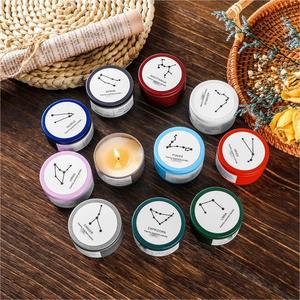<span class=keywords><strong>Bougie</strong></span> richement parfumée à bas prix du fabricant Série Constellation Bougies parfumées en cire de soja Coffret cadeau - Product Image 3