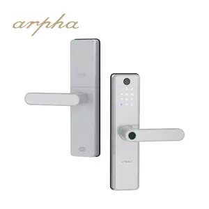 Arpha H220 PRO porta anteriore europeo Smart serratura porta Wifi Bluetooth maniglia serratura Hotel