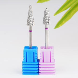 3/32 \ "कार्बाइड क्यूटिकल साफ नाखून ड्रिल बिट्स के लिए रोटरी मिलिंग कटर उपकरण के लिए रोटरी मिलिंग कटर - Product Image 4