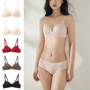 Soutien-<span class=keywords><strong>gorge</strong></span> sans couture invisible pour femmes Evenyoung, soutien-<span class=keywords><strong>gorge</strong></span> push-up doux et confortable, lingerie soutien-<span class=keywords><strong>gorge</strong></span> push-up pour femmes - Product Image 1