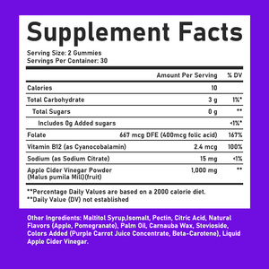 Factory Direct Apple Cider Vinegar Gummies with Apple Cider Vinegar Healthy Immune Function Helps Cleansing Weight Loss Gummies - Product Image 2