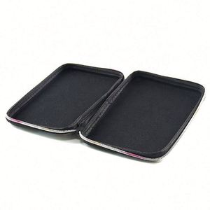 Portefeuille porte-cartes de visite et de crédit en cuir PU de luxe avec logo personnalisé, fermeture éclair et blocage RFID - Product Image 4