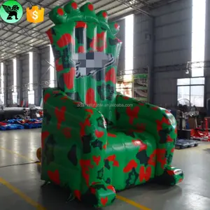 3.5m High Promotional Inflatable Throne Decoration Customized Event Party Inflatable Model For Festival Advertising A10245