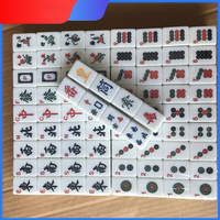 Tuiles de Mahjong personnalisées de haute qualité 136/144, Mahjong du Vietnam avec emballage en boîte en aluminium, cadeaux