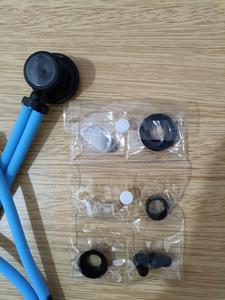 Estetoscopio Cardiológico de Doble Tubo y Doble Cara Profesional Médico Negro - Product Image 3