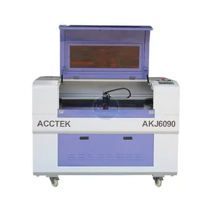 AccTek AKJ6090 80W 100W 130W Reci CO2 Laser Tube Intelligent Laser Engraving Machine