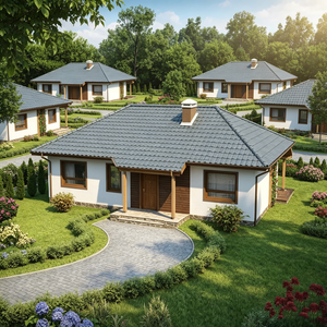 Casa Prefabricada de Una Planta Estilo Escandinavo LGS, Residencia Familiar Moderna de Fácil Construcción <span class=keywords><strong>Modular</strong></span> - Product Image 6