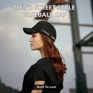 Casquette de baseball unisexe Generation Hair Joker, mode streetwear, été, protection solaire, loisirs, sport, 100% coton, broderie 3D, métal - Product Image 2