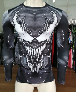 Maglietta sportiva personalizzata camicia a maniche lunghe Venom compresso - Product Image 5