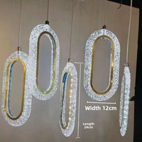 Nouvelle Décoration Suspendue Lumineuse en Forme d'Étoile à Cinq Branches, de Cœur, de Goutte d'Eau et de Lune, Mini Luminaire LED en Acrylique pour Chapelle et Mariage