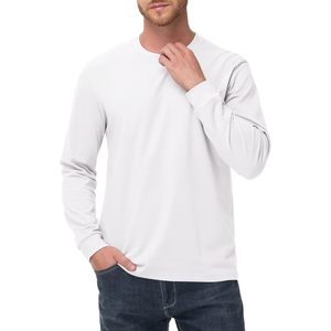 T-shirt à manches longues pour femme FOXA, 100% coton, coupe classique, matière jersey, style décontracté, vêtements décontractés - Product Image 1