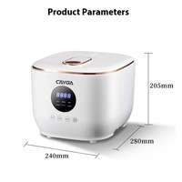 Nouvelle cuiseuse à riz intelligente à faible teneur en sucre 110V 500W, pot à riz sain pour la déshydratation du sucre avec séparation riz-soupe, cuiseuse électrique multifonctionnelle