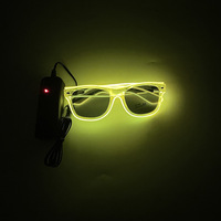 Lunettes LED tendance pour ambiance disco, avec éclairage coloré, idéales pour bars, soirées dansantes, festivals de musique électronique et concerts