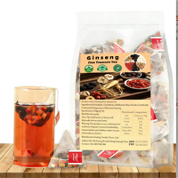 Thé chinois pour la santé, directement de l'usine, prise en charge du dropshipping, personnalisable, mélange de cinq trésors, ginseng, herbes naturelles, qualité supérieure, cadeau