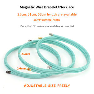 Alta Qualidade Aliviar Fadiga Saudável Pulseira De Fio Magnético Senhoras Colar Magnético Fácil Ajustável Envoltório Lucky <span class=keywords><strong>Bracelet</strong></span> - Product Image 5