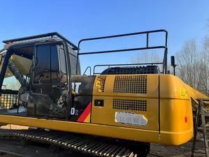 Excavatrice d'occasion CAT 349D2, 49 tonnes, d'origine japonaise, 2020, Caterpillar, sur chenilles, faible nombre d'heures, pour travaux miniers et de terrassement - Product Image 3
