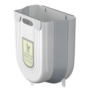 <b>Wall</b> <b>Mounted</b> Kitchen Waste <b>Bin</b> Foldable Rectangular Indoor Use For Household Trash Sorting Cabinet Door <b>Storage</b> - Product Image 5