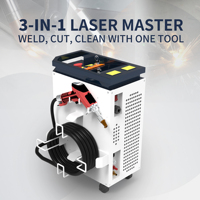 Diskon mesin las Laser portabel UMW, mesin las Laser 3 in 1