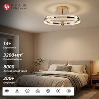 Plafonnier de salle à manger rond simple et luxueux, luminaire LED en acrylique pour chambre principale, ambiance cosy et romantique, idéal pour salon