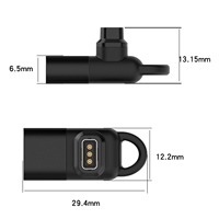 Trendybay Tpye C adaptateur de charge Portable câble de charge chargeur de ligne pour Coros PACE PRO montre câble de charge USB