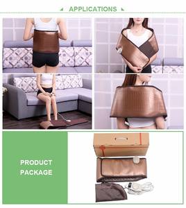 Bantalan pemanas inframerah perawatan kesehatan punggung bawah, sabuk pijat turmalin terapi batu panas penghilang rasa sakit bantalan pemanas inframerah - Product Image 4