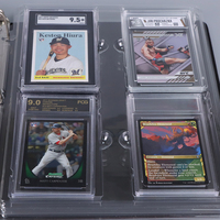 Álbum de Tarjetas Jolly Sunshine JS 0780 Compatible con las Más Vendidas, OEM/ODM, 3 Anillas, para Tarjetas Graduadas, Páginas Protectoras, Carpeta de 3 Anillas de PU