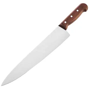 מכירה לוהטת עץ מזויף ידית 12 סנטימטרים שף סכיני מטבח סכין