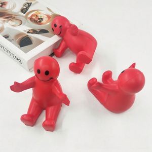 Vente chaude : Support de téléphone portable fantaisie en mousse PU anti-stress avec logo personnalisé, vente en gros - Product Image 4