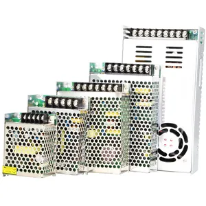 <span class=keywords><strong>24v</strong></span> питания S-50/75/100/120/150/200/350/400 Ватт 220v ac dc <span class=keywords><strong>24v</strong></span> для водителя СИД промышленный силовой трансформатор, продажа с фабрики - Product Image 1