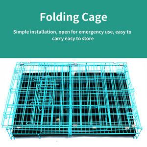 <span class=keywords><strong>Jaula</strong></span> Plegable Portátil y Mini para Pollos con Bandeja <span class=keywords><strong>de</strong></span> Excrementos - Solución Prémium para Cría - Product Image 2