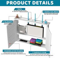Prix de gros Minimaliste Moderne Fourmi Box Armoire de rangement avec l'usine Dernière armoire de rangement de papier toilette