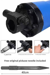 Martillo neumático <span class=keywords><strong>hexagonal</strong></span> de servicio pesado 2800W Máquina eléctrica de demolición y trituración Máquina perforadora de martillo - Product Image 2