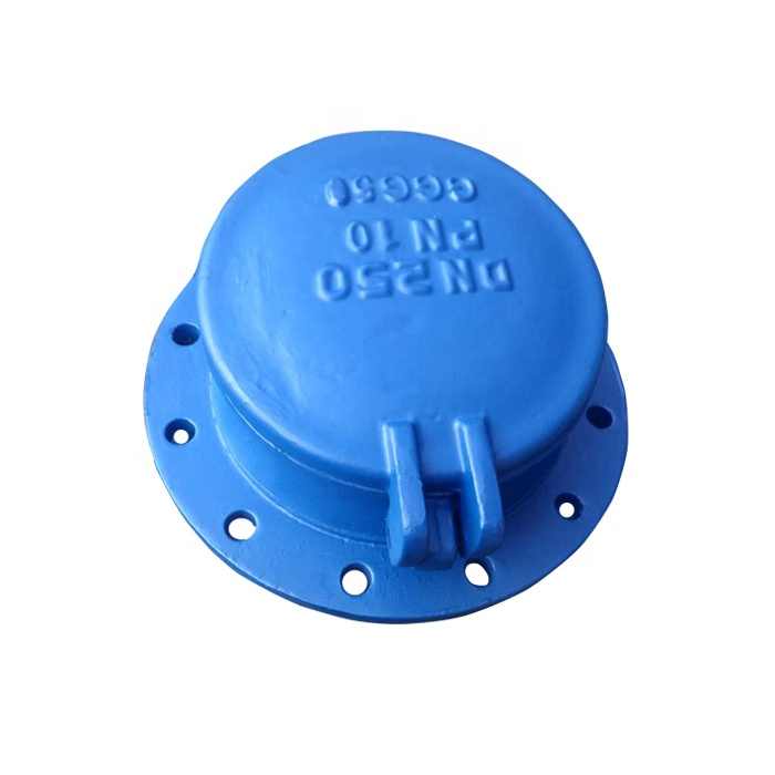 ductile cast iron di ggg50 flanged circular flap type non reture valve DN250 PN10