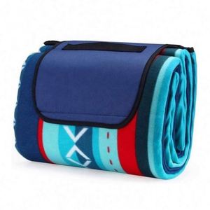 Wholesale Custom Logo Waterproof Portable Pocket <b>Camping</b> Picnic Blanket <b>Mat</b> - Product Image 1