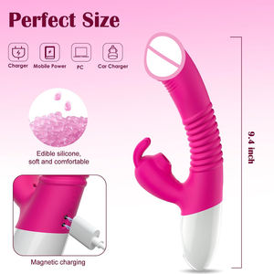 Vbrator kelinci untuk mainan seks wanita Untuk pasangan produk seks dewasa getaran Juguetes seksual kotak seks mesin dildo - Product Image 6