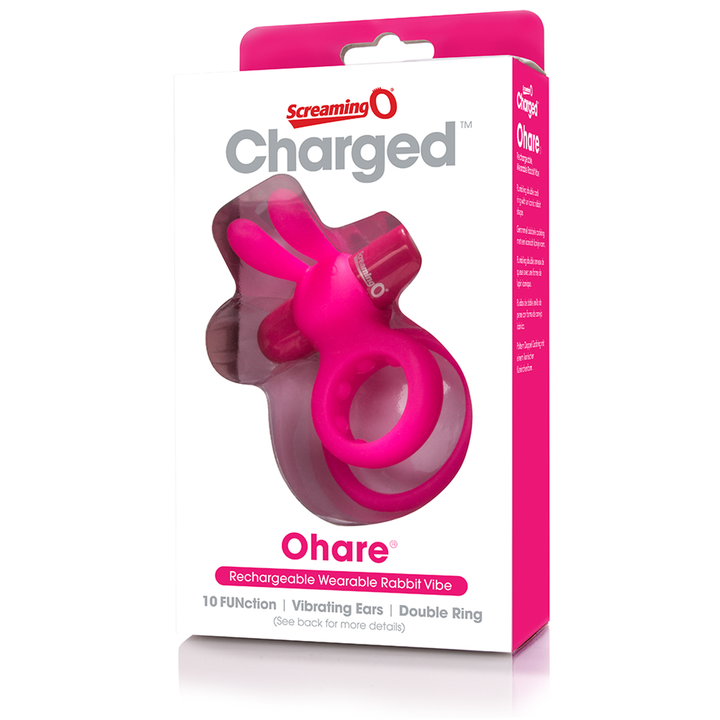 TD SCREAMING O CHARGED OHARE VOOOM MINI VIBE PINK a Mini Vibrator with Powerful Functionality and Feminine Appeal