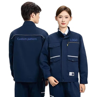 Vêtements de travail pour hommes et femmes, uniforme personnalisé printemps-automne, veste antistatique respirante, vêtements d'atelier et d'usine
