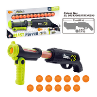 Tir Jouer PVC Jouet Mousse Blasters Pompe À Air Popper Pistolets avec Boule De Mousse Popper Fun Pistolets À Air Jouet