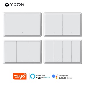 Interrupteur WiFi intelligent compatible HomeKit, 2 modules, sans neutre, compatible <span class=keywords><strong>HomePod</strong></span>, commande vocale Siri, module relais 240V - Product Image 2